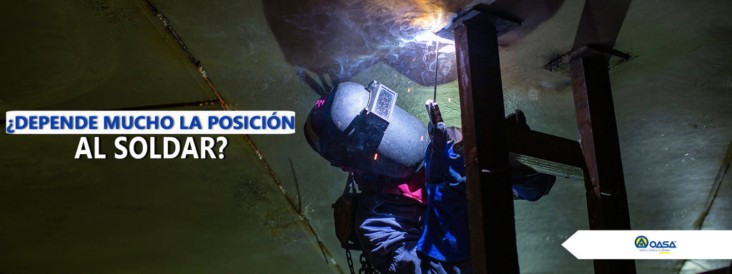 ¿Depende mucho la posición para soldar?